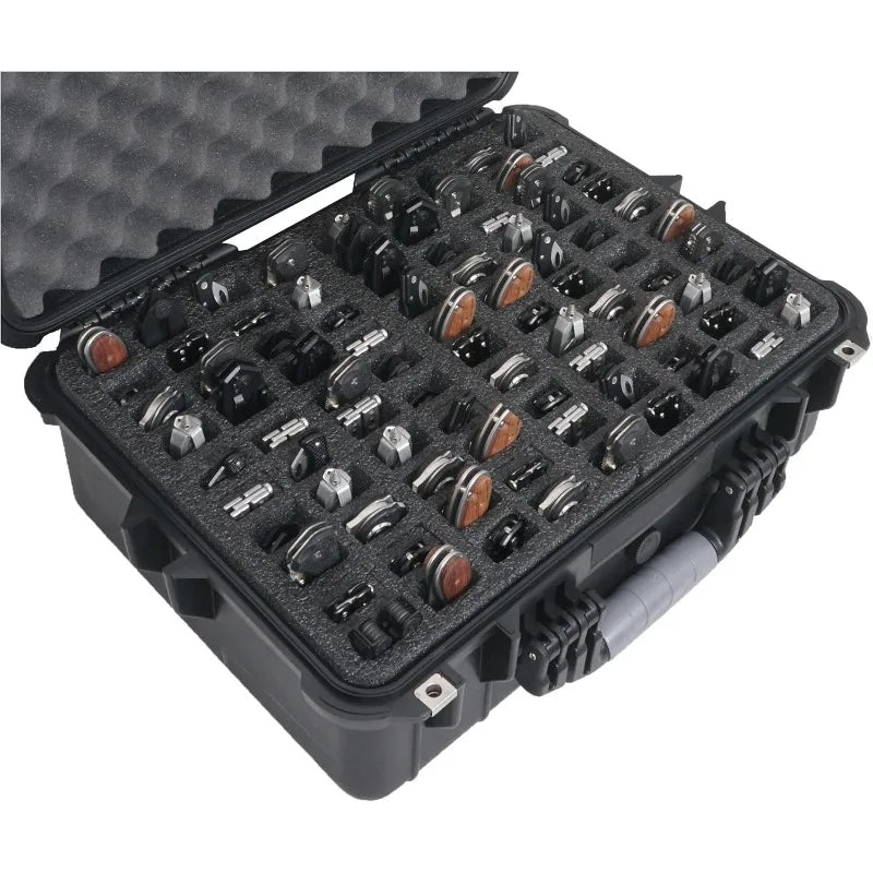 Club 90 Folding Knife Case - Waterproof Hard Sided Travel and Storage Organize Case fits a Variety of Folding Knives, Swiss