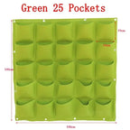 NEW Wall Hanging Pockets Planting Bags Flower Pot Home Garden Grow Bag Garden Planter Vertical Suculentas Plant Pot Home Decor