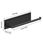 Single-layer Kitchen Paper Holder - Cling Film Dispenser - Hanging Roll Holder. Suitable for Use Under Cabinets. Vertical Storag