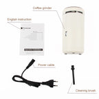 110V/220V Electric Coffee Grinder Mill Herbs Spices Nuts Cafe Bean Grinding Machine Powder Crusher Stainless Steel Burr Blade