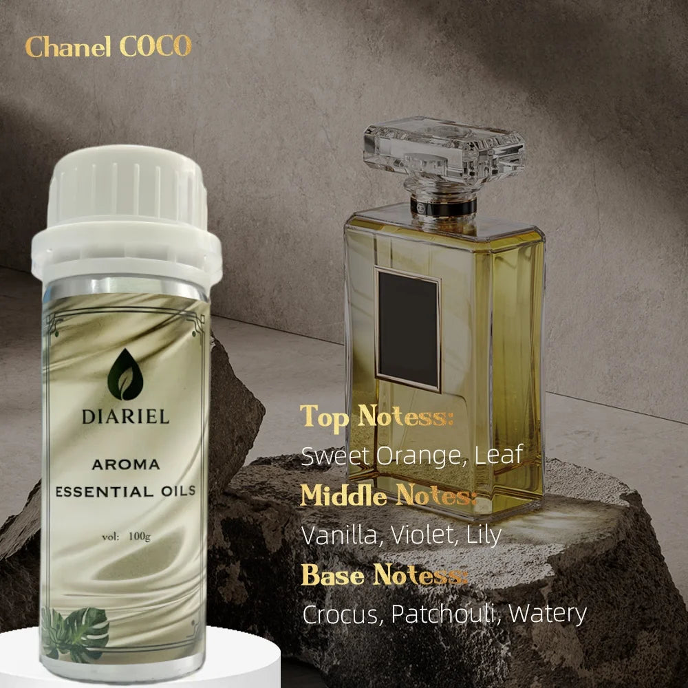 100ML Aroma Hotel Essential Oil Perfume Pure aroma Fragrance Oil For Making Perfume Aromatherapy Smell Home Air Freshener