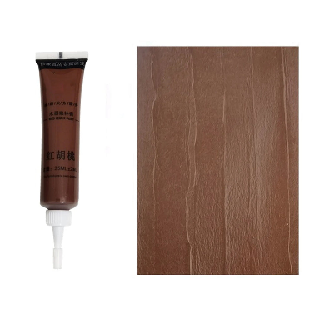 25g Wood Paint Repair Paste Scratches Cracks Restoring Cream For Wardrobes Desks Wooden Floors Wood Repair Wood Stain