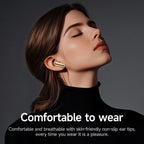 HOCO EQ23 Plus ANC+ENC Noise Reduction Bluetooth 5.4 Wireless Earphones HiFi Audio Earbuds Type-C Charging Box 4 Mics Headsets