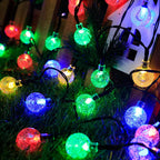 Outdoor LED Crystal Globe Light Solar Fairy Light Garden Light 5/7/12m Solar String Light for Christmas Wedding Party Decoration
