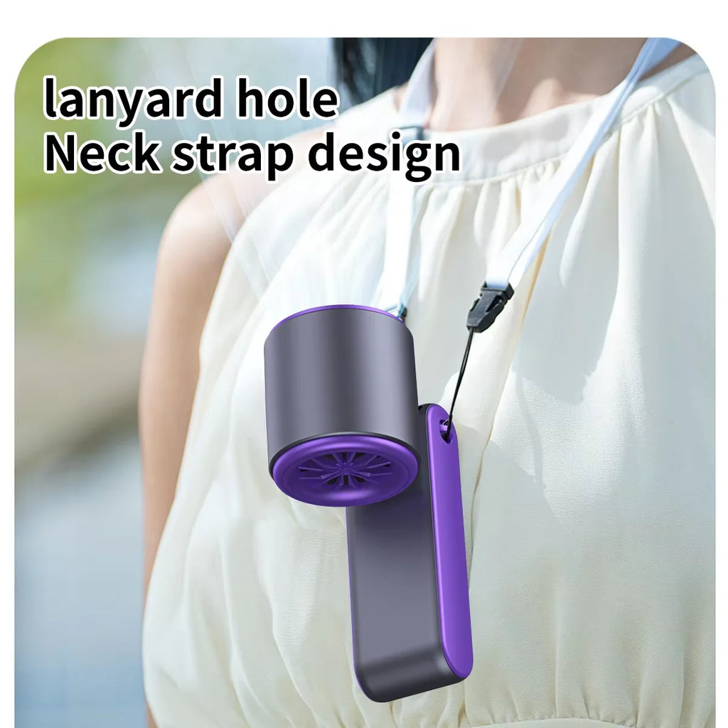Portable Air Cooling Turbo Fan 100 Wind Speeds Adjustable Outdoor Fold