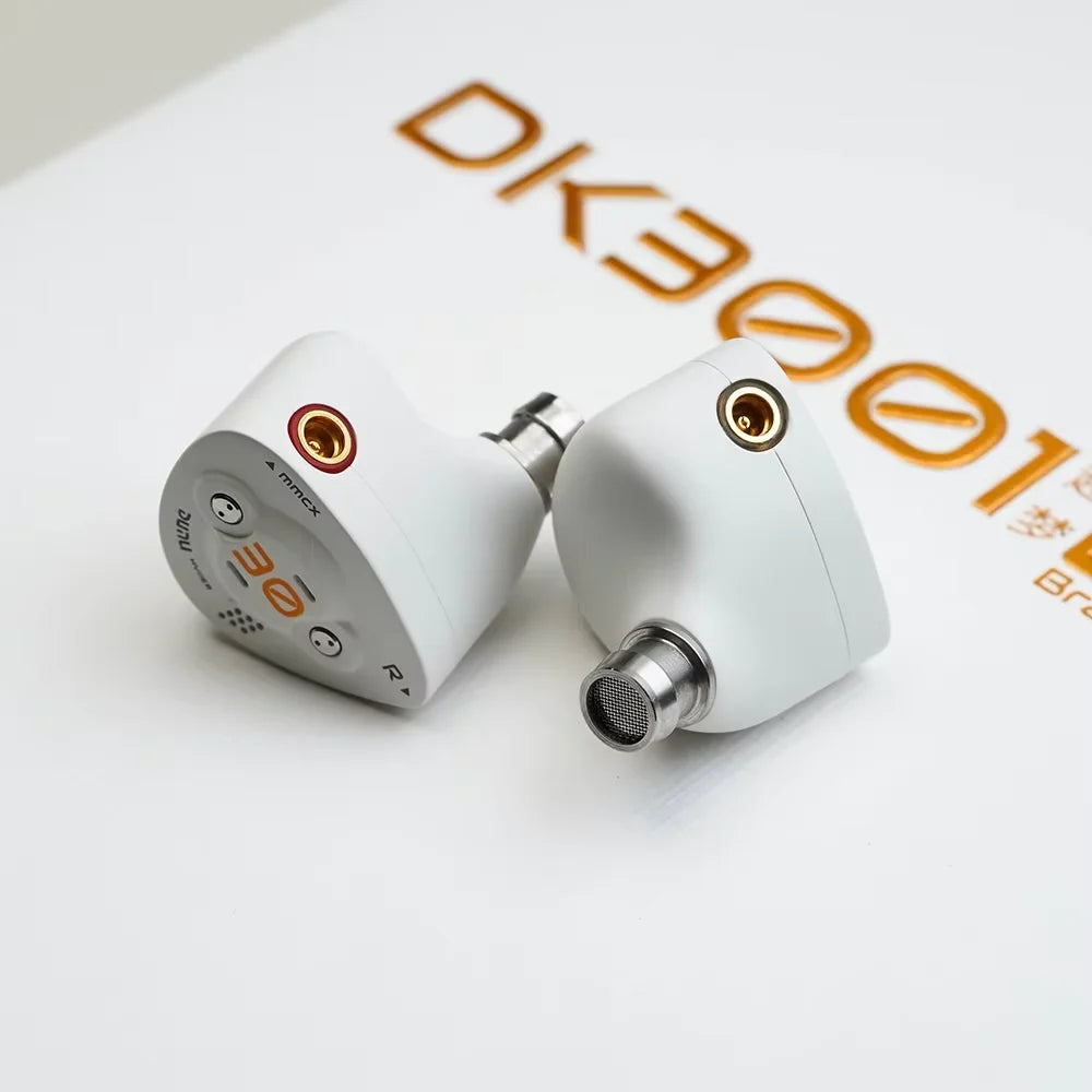 DUNU DK3001 BD Brain Dance 9 Drivers Tribrid In-Ear Earphone 1DD+4BA+4P Hybrid Hi-Res Audio Wired HIFI Earbuds