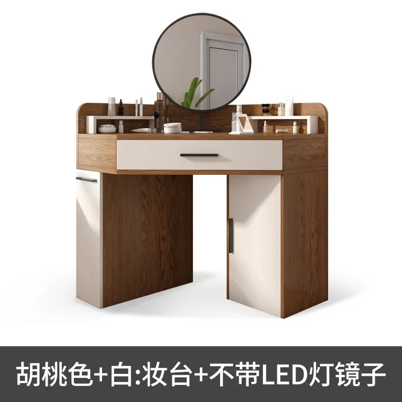 Corner Dressing Table Modern Minimalist Bedroom Corner Simple Makeup Table Multifunctional Dresser