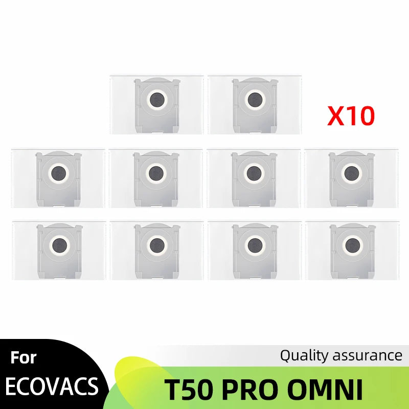 Fit For ECOVACS DEBOT T50 PRO OMNI Replacement Parts Accessories Main Side Brush Hepa Filter Mop Cloth Dust Bag
