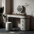 Girls Baby Mirror Dresser Table Sets Waterprrof Nordic Storage Dressing Table Wood Women Coiffeuse De Chambre Bedroom Furniture