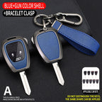 Zinc Alloy +Tpu Car Key Case For Jeep Wrangler Compass Patriot Liberty Chrysler 300 PT Dodge JCUV Caliber Nitro Accessories