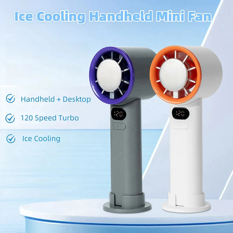 Xiaomi 120 High Speed Handheld Fan Infinitely Variable Speed Handheld