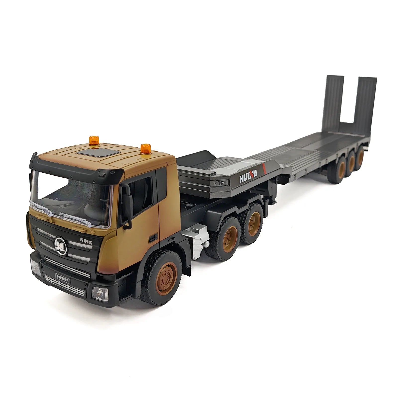1/18 Rc Truck Alloy Tractor Thelink 1318 Remote Controlled Bulldozer D9r Collaborative Engineering Trucks Boy Toys Huina1554