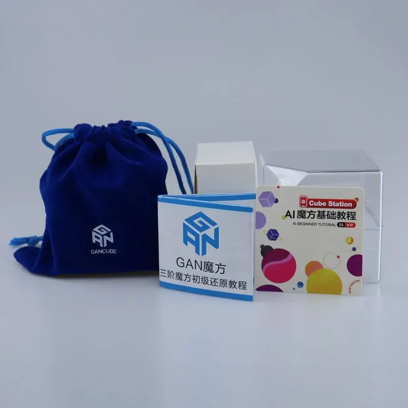 GAN 356 M UV 3x3 Magnetic Speed Cube - Stickerless Puzzle