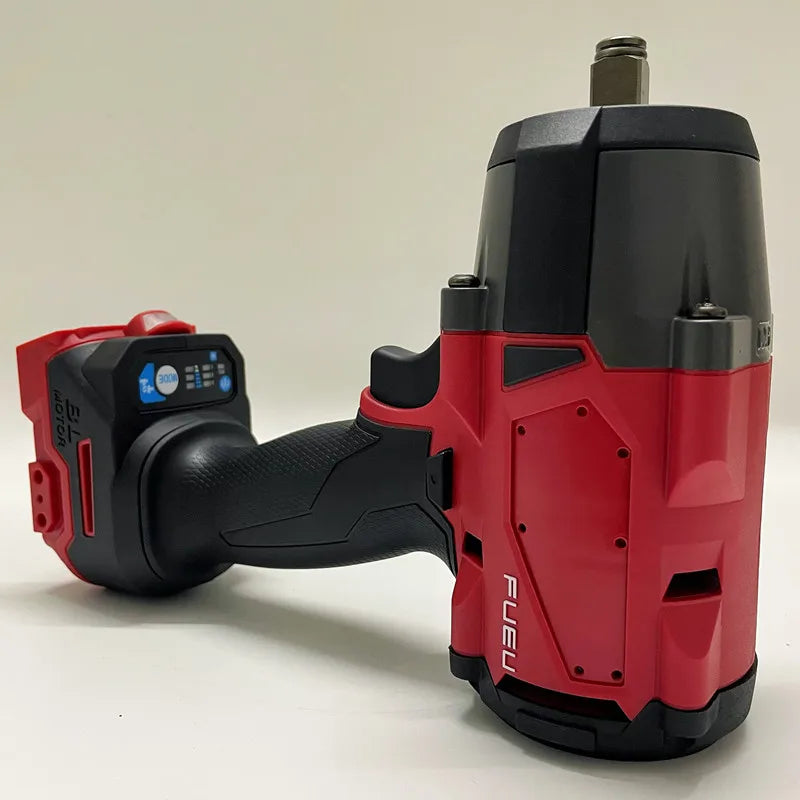 For Milwaukee 18V Battery Electric Wrench 2000N.M High Torque 1/2'' Brushless Impact Wrench Car Truck Repair Construction Tools