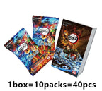 Genuine Demon Slayer Vol.6 Journey Trading Collection Card Treasured Blind Bags Animation Card Children's Toys Holiday Gifts