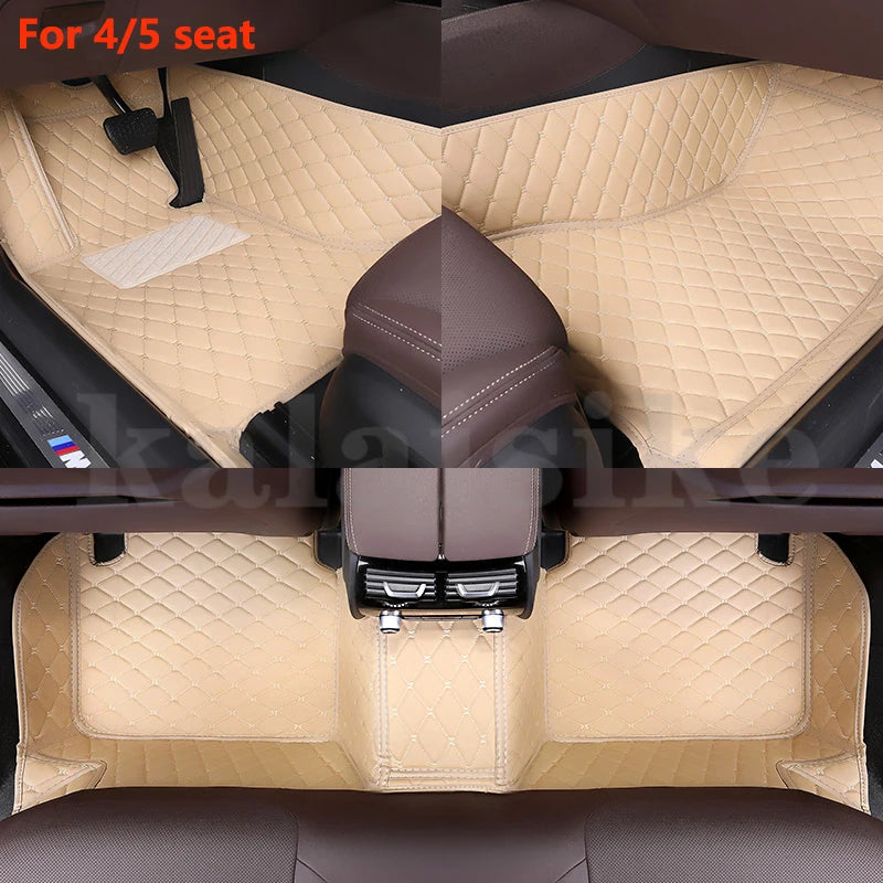 Custom Car Floor Mat for Chevrolet silverado All model silverado 1500 2500 High Country tauto accessories styling interior parts