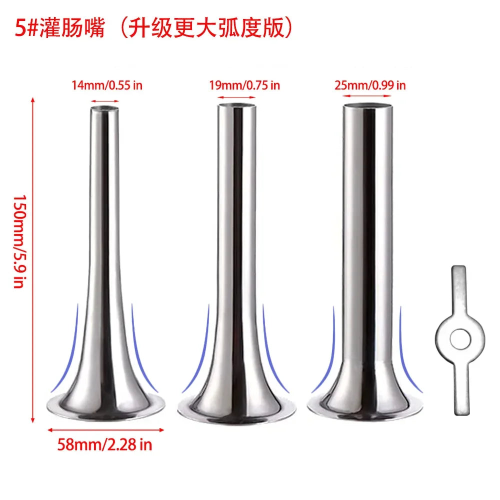 Meat Grinder Pinion Mixer Spare Parts Meat Grinder Knife Stainless Steel Grille for Food Grinder Accessories Kitchen Tool Good