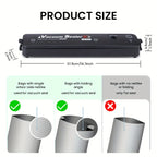 Electric Vacuum Sealers Food Sealer Machine Foods Fresh Storage Vacuum Sealer Machine Plastic Bags Sealer For Storage Food