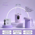 HOMEFISH 2PCS Juice Extractor Juice Cup Portable Rechargeable Small Juice Cup Home and Outdoor Multifunctional Juice Mixing
