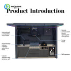 Customized Design Modern Outdoor Kitchen With Bbq Grill Farmhouse Courtyard Gathering Party