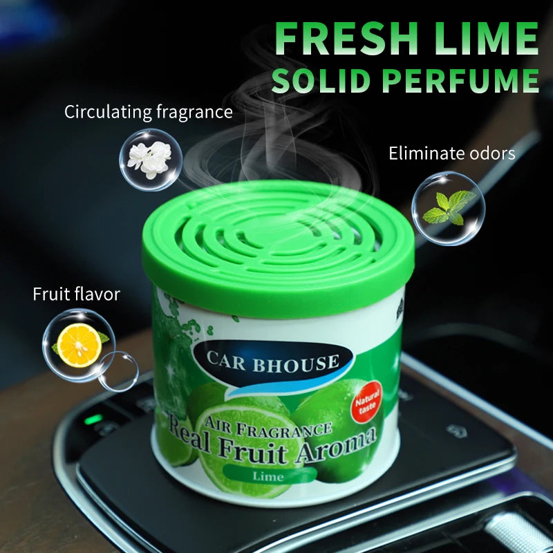 car Solid Air Freshener 120g Indoor Fragrance Toilet Deodorization and Odor Removal Car Fragrance Box Aromatherapy