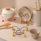 Hello Kitty Storage Rack Cute Multifunctional Plate Storage Rack Kitchen Sitting Style Pot Holder