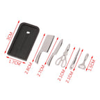 1:12 Dollhouse Kitchen Knife Set Mini Knife Scissor Peeler With Holder Kitchen Furniture Accessories Kids Play Toys Gift