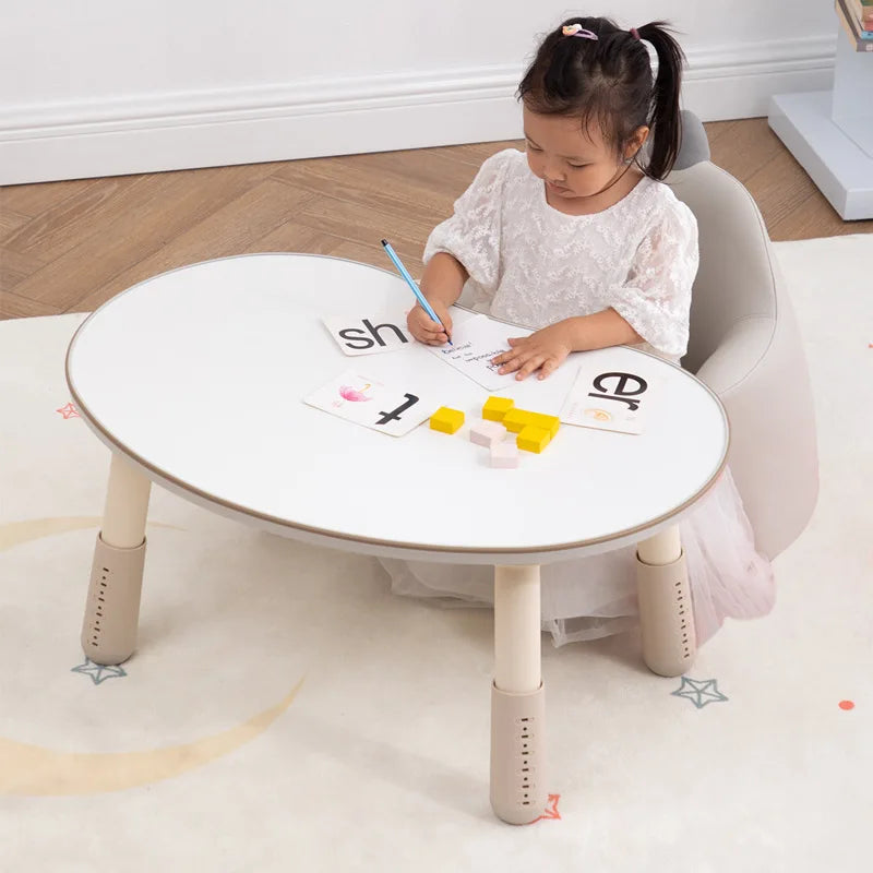 Children's Lift Desk Baby Early Education Learning Table Kindergarten Baby Reading Desk Can Lift Korean Pea Table Can Graffiti