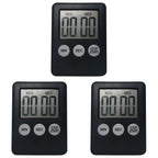 10-1PC Mini Electronic Timer Stopwatch LCD Display for Sports Exercise Baking Cooking Digital Timer Multi-Function Kitchen Timer