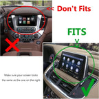 Dash Storage Tray Insert Behind Screen Organizer Storage Accessories fits for 2021 2022 2023 2024 GMC Yukon Chevy Tahoe Suburban
