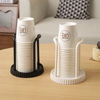 Kitchen Paper Cup Holder Disposables Cups Picker Multifunctional Desktop Cup Storage Rack Household Coffee Cup Holder For Home