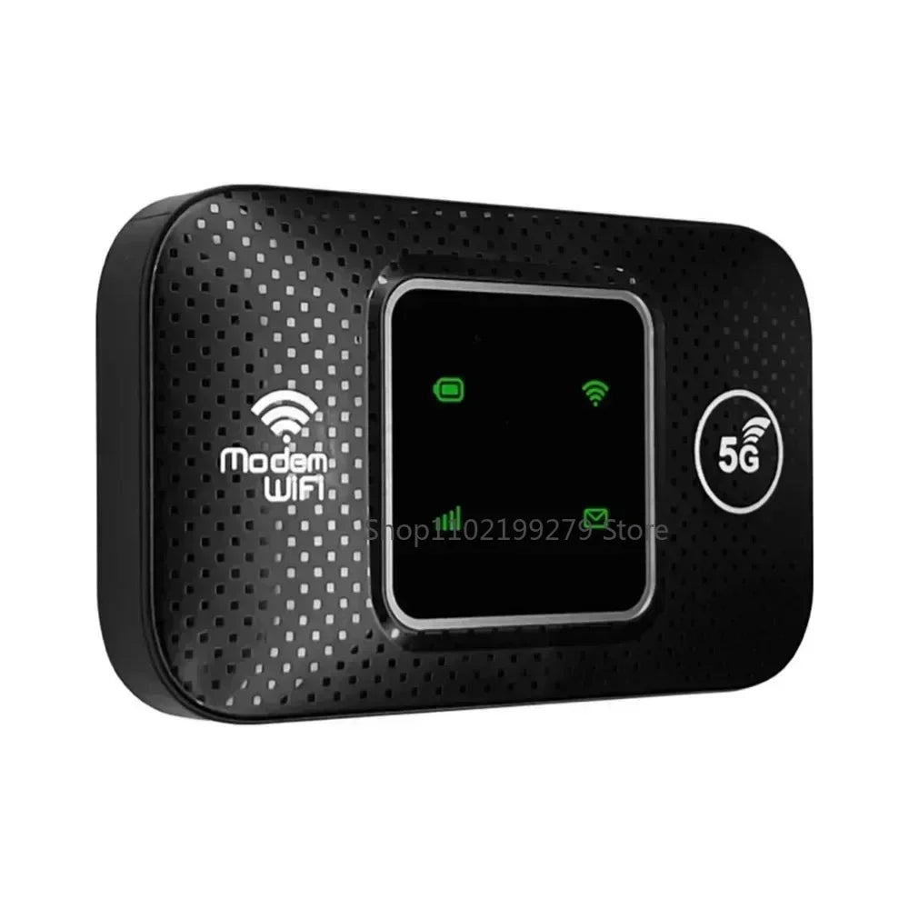 4G 5G WiFi 6 Mobile Hotspot Router Support 10 Users with SIM Card Slot Wireless Router Portable WiFi Hotspot for Home Travel