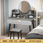 Black Girls Makeup Vanity Table Dresser Stand Drawers Storage Makeup Table Bedroom Desk Coiffeuse De Chambre Home Furniture