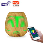 WiFi smart Electric Aroma Diffuser Essential Oil Diffuser 400ML Air Humidifier Ultrasonic Remote Control Mist Maker Home