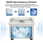 40kHz Ultrasonic Cleaner 0.8L Ultra Sonic Cleaner with Timer Ultrasonic Jewelry Rust Removal Cleaner Ultrasonic Cleaning Machine