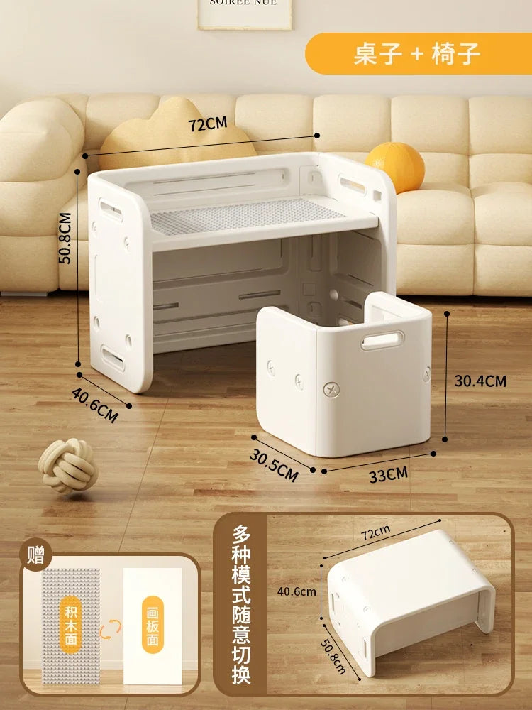 Children Desk Kids Furniture Study Domestic Table Small Desk Children's Bedroom School Appliance Biurko Dla Dziecka Set Desk