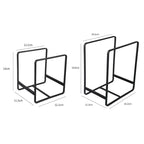 2PCS Kitchen Cabinet Plate Storage Countertop Dish Rack Drawer Dinner Plate Partition Drain Rack Layered Storage Rack