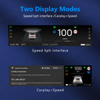 CSSBOON 8.8" Linux System Tesla Car Instrument Cluster Won't Block Airvents Dashboard Touch Display HUD for Tesla Model y/3