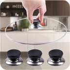 Anti-slip Kitchen Pot Lid Knob Handle Tool, Heat Resistant Cookware Accessories for Stove Top Pan, Utensil Set for Home