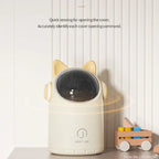 Intelligent Sensor Desktop Waste Bin for Home Office Children Bathroom Mini Small Size Bucket  Anti Pinching Light Waste Bin