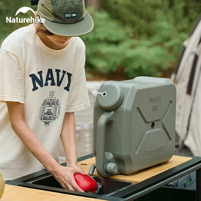 12L Portable Water Bucket with Handle – Ultralight Hiking & Camping Container