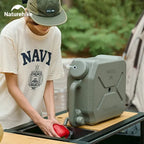 12L Portable Water Bucket with Handle – Ultralight Hiking & Camping Container