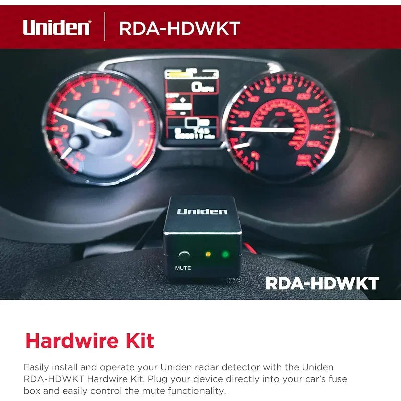 R8 Extreme Long-Range Radar/Laser Detector, Dual-Antennas Front & Rear Detection w/Directional Arrows & RDA