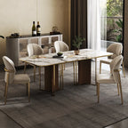 Kitchen Relaxing Dining Chairs Modern Design Comfortable Minimalist Lounge Dining Chair Luxury Elegant Dining Room Furniture
