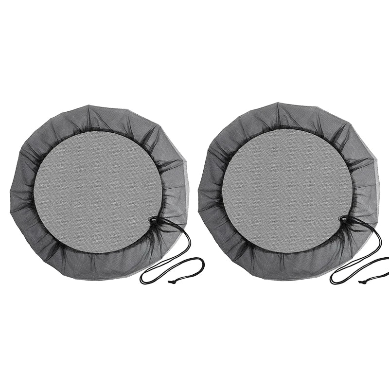 Rain Barrel Cover PE Mesh Anti-Mosquito Netting Outdoor Water Tank Protection Durable Rainwater Harvesting Collection Bucket