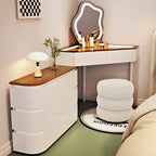 Woman Organizer White Vanity Tables Mirror Chair Drawers Nordic Modern Dressers Make Up Tocador Con Espejo Bedroom Furniture