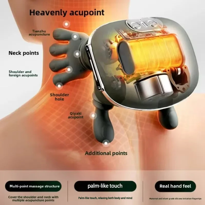 Popular shoulder and neck massager, cervical massager, trapezius muscle neck and neck massager can be used as a gift