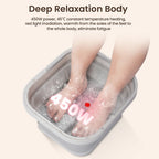 Foot Massage Tub Portable thermostatic foot massage tub for home to promote blood circulation Relieve foot discomfort