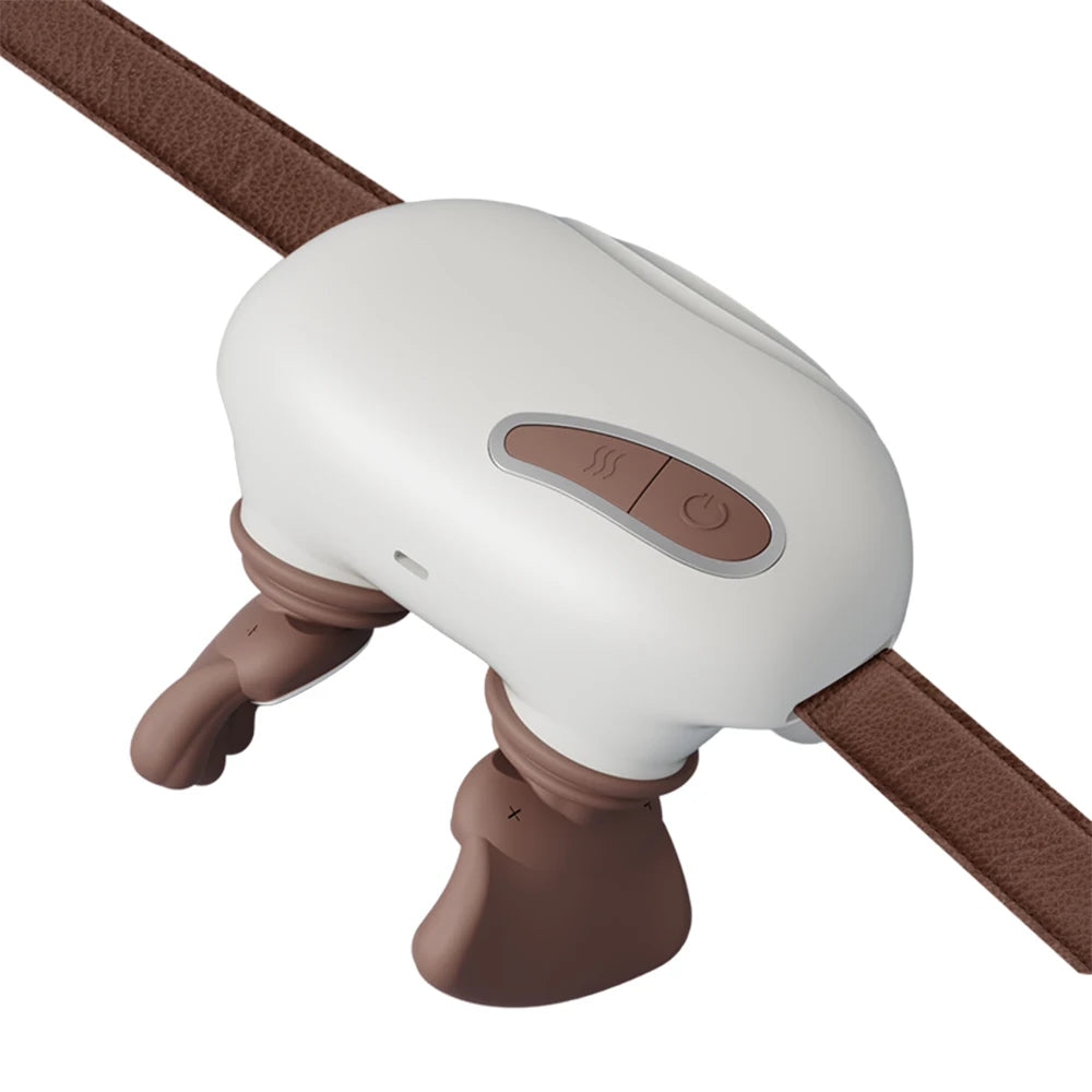 Neck Shoulder Massager Kneading Shiatsu Massager Shawl Kneading Spine Back Muscle Relaxer Trapezius Neck and Shoulder Massage