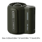Portable Waist Fan Rechargeable 5 Speeds Wearable Belt Fan LED Digital